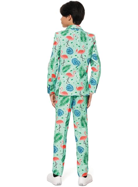 Traje Tropical Flamencos para niño - Suitmeister - Opposuits | Funidelia