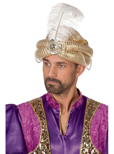 Turbante árabe para hombre - Wilbers | Funidelia