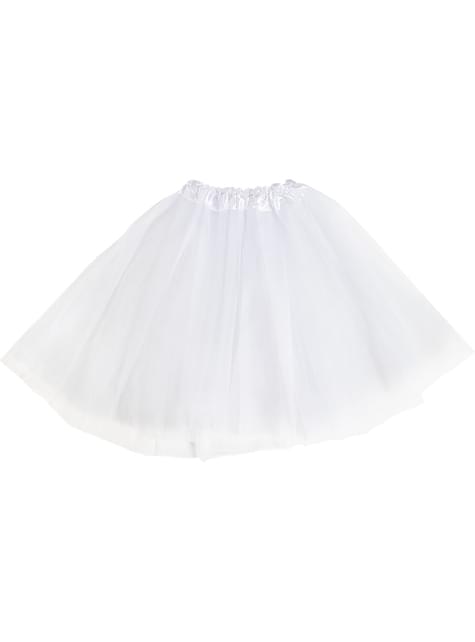 Tutú blanco para mujer - Funiglobal | Funidelia