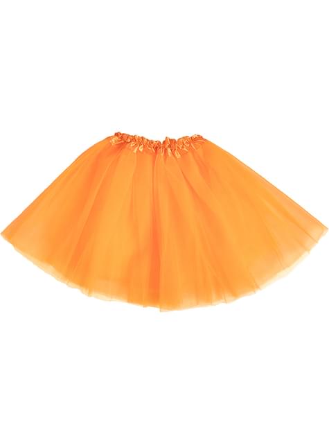 Tutú naranja para mujer - Funiglobal | Funidelia