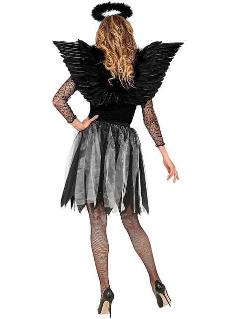 Tutú negro Halloween para mujer - Widmann | Funidelia
