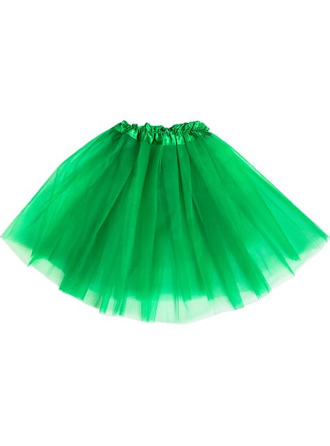 Tutú verde oscuro para mujer - Funiglobal | Funidelia