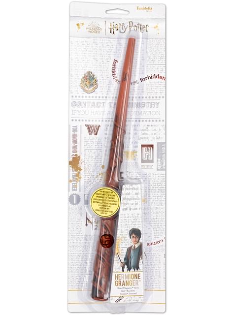 Varita de Hermione Granger con luz - Funiglobal | Funidelia