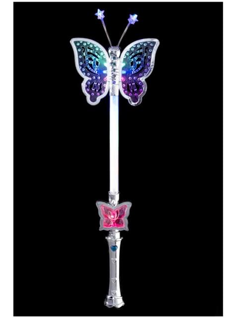 Varita de mariposa plateada - Smiffys | Funidelia