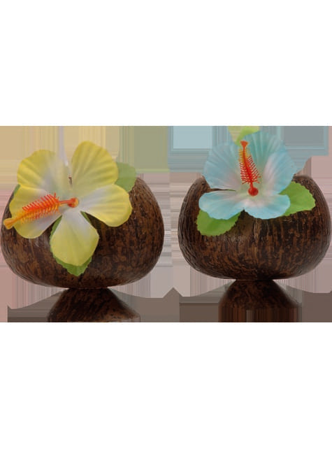 Vaso de coco hawaiano - Boland | Funidelia