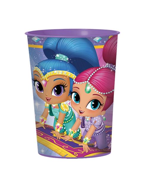 Vaso de plástico duro de Shimmer y Shine - AMSCAN | Funidelia