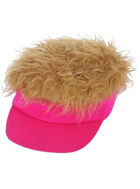 Visera con pelo años 80 - Smiffys | Funidelia