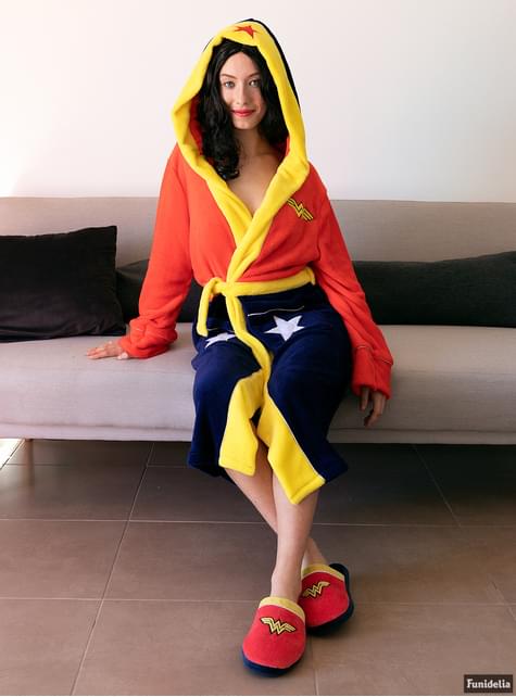 Zapatillas de estar por casa Wonder Woman para adulto - Funiglobal | Funidelia
