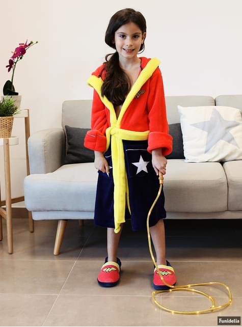 Zapatillas de estar por casa Wonder Woman para niña - Funiglobal | Funidelia