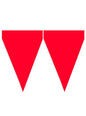 1 guirnalda de banderines color rojo - Colores lisos - Funiglobal | Funidelia