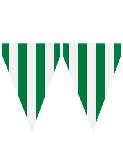 1 guirnalda de banderines color verde - Colores lisos - Funiglobal | Funidelia