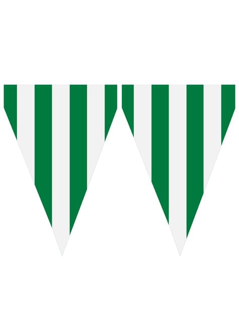 1 guirnalda de banderines color verde - Colores lisos - Funiglobal | Funidelia