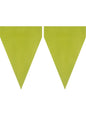 1 guirnalda de banderines color verde lima - Colores lisos - Funiglobal | Funidelia
