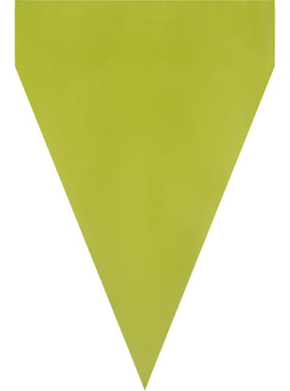 1 guirnalda de banderines color verde lima - Colores lisos - Funiglobal | Funidelia