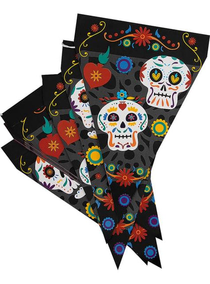 1 guirnalda de banderines de Catrina día de los muertos- Day of the Dead - Funiglobal | Funidelia
