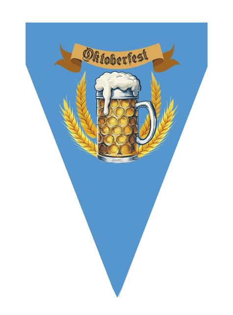 1 guirnalda de banderines de Oktoberfest - Funiglobal | Funidelia