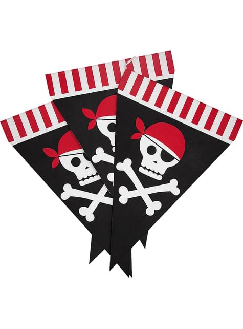 1 guirnalda de banderines de piratas - Pirates Party - Funiglobal | Funidelia