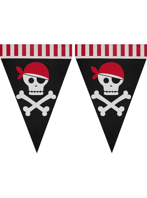 1 guirnalda de banderines de piratas - Pirates Party - Funiglobal | Funidelia