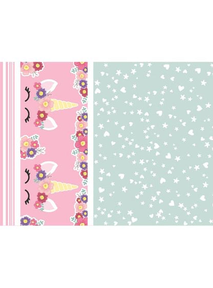 1 mantel de unicornio - Unicorn Flowers - Funiglobal | Funidelia