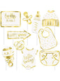 10 accesorios para Photocall Baby Shower - Unique | Funidelia