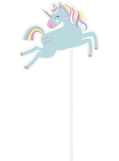 10 complementos variados para photocall de unicornio - Happy Unicorn - Unique | Funidelia
