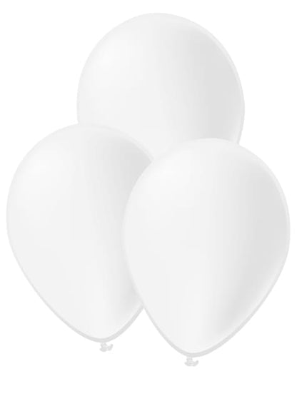 10 globos color blanco - Colores lisos - Funiglobal | Funidelia