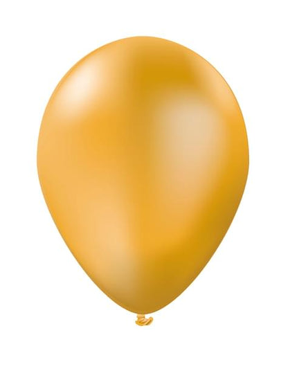 10 globos color dorado - Colores lisos - Funiglobal | Funidelia