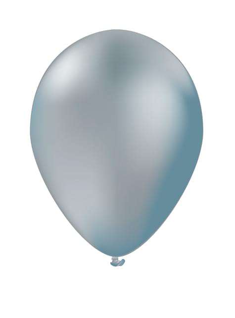 10 globos color plateado - Colores lisos - Funiglobal | Funidelia