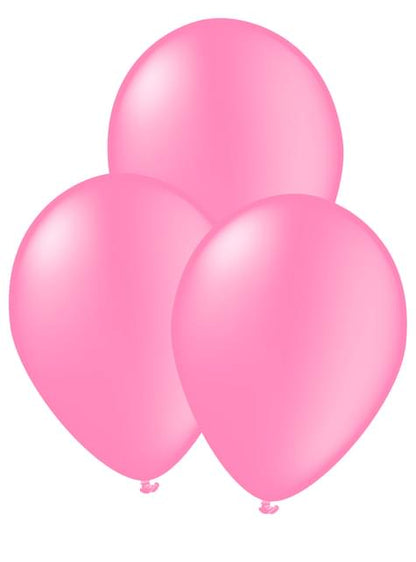 10 globos color rosa palo - Colores lisos - Funiglobal | Funidelia