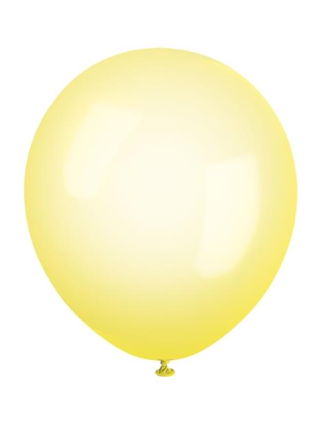 10 globos colores neón variados (25,4 cm) - Línea Colores Básicos - Unique | Funidelia