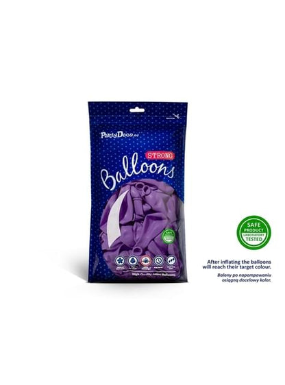 10 globos extra resistentes lavanda (30 cm)