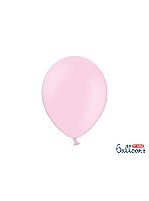 10 globos extra resistentes rosa pastel (30 cm) - Partydeco | Funidelia