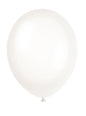 10 globos transparentes (30 cm) - Línea Colores Básicos - Unique | Funidelia