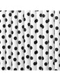 10 pajitas blancas con lunares negros de papel - Meow Party - Partydeco | Funidelia