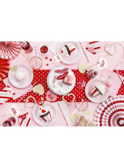 10 pajitas rosas pastel de papel - Unicorn - Partydeco | Funidelia