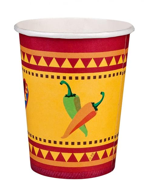 10 vasos para fiesta mejicana - Boland | Funidelia