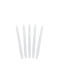 10 velas blancas mate (24 cm) - Partydeco | Funidelia