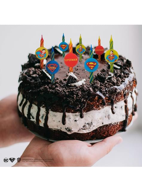 10 velas cumpleaños Superman - Cinereplicas | Funidelia
