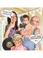 12 accesorios photocall Golden Anniversary - AMSCAN | Funidelia
