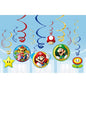 12 adornos colgantes de Super Mario Bros