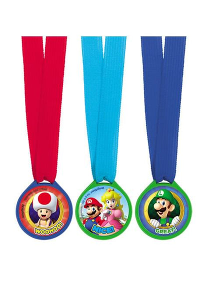 12 medallas de Super Mario Bros