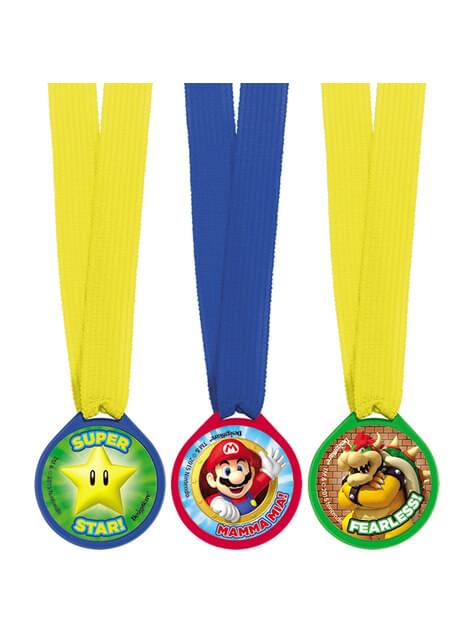 12 medallas de Super Mario Bros