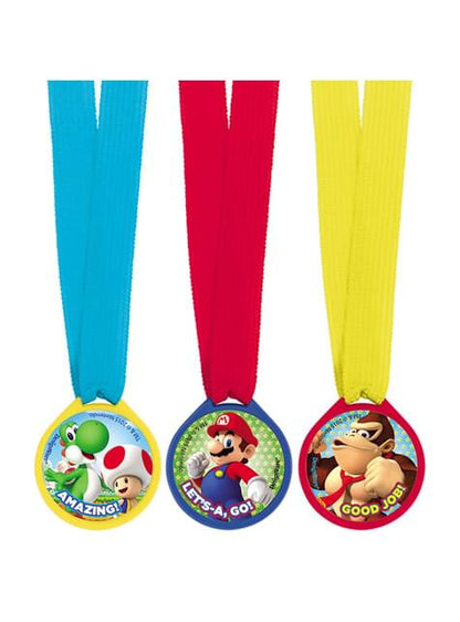 12 medallas de Super Mario Bros