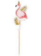 12 palillos decorativos de flamencos - Flamingo Party - Boland | Funidelia