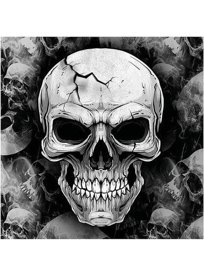 12 servilletas de calaveras Halloween (33x33cm) - Guirca | Funidelia