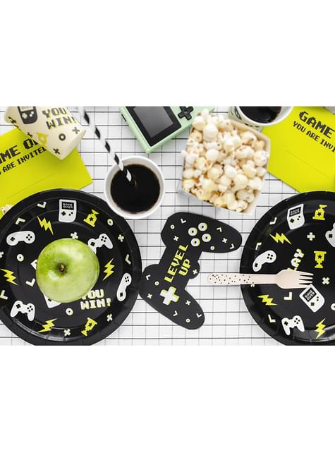 12 servilletas de videojuego (11,5x16cm) - Videogame party - Partydeco | Funidelia