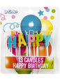 13 velas “Happy Birthday“ con lunares y estrellas - Boland | Funidelia
