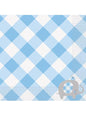 16 servilletas azules baby Shower (33x33cm) - Blue Floral Elephant - Unique | Funidelia