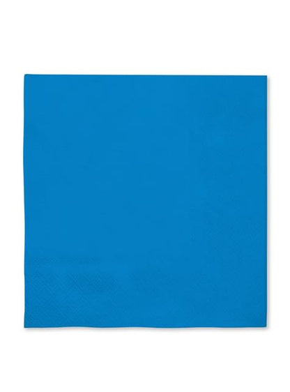 16 servilletas color azul marino (33x33cm) - Colores lisos - Funiglobal | Funidelia