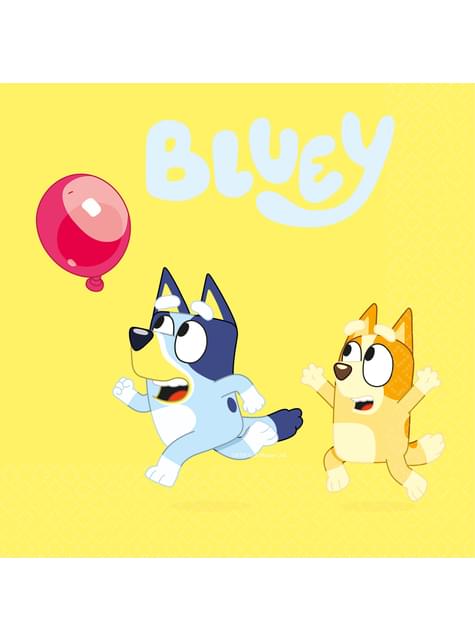 16 servilletas de Bluey (33x33 cm)